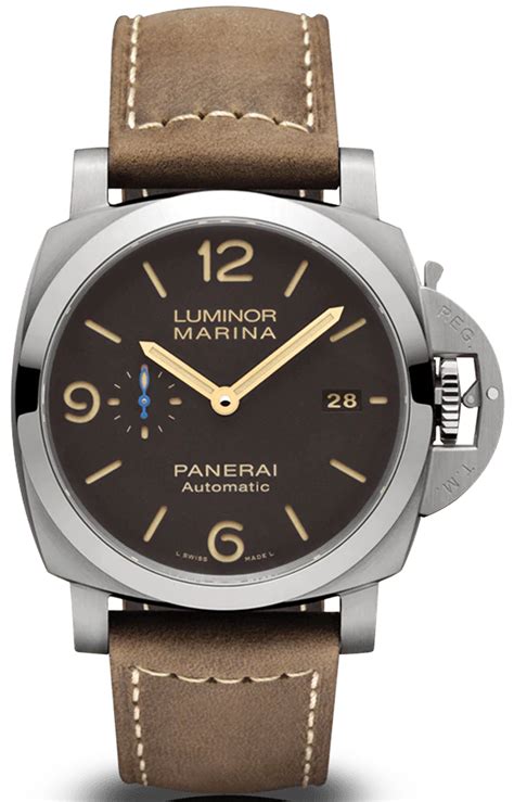 panerai luminor braun|panerai luminor marina 44mm.